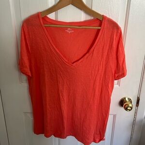 J Crew - Coral Vintage Cotton Shirt - XL